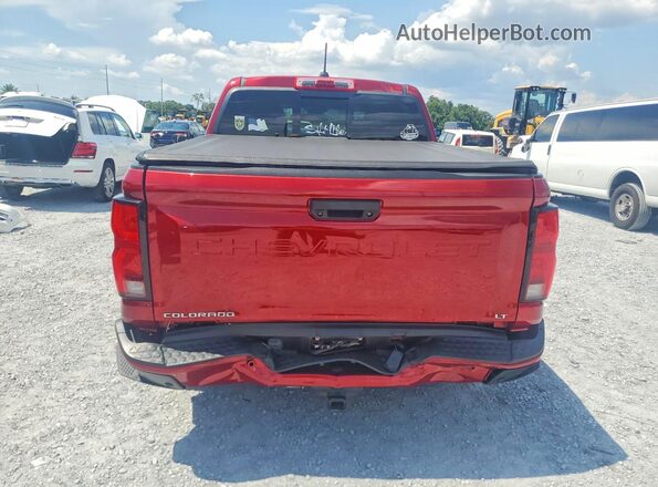 1GCPSCEK8P1268139 2023 CHEVROLET COLORADO Red Rear view