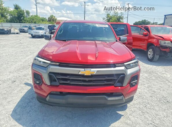 1GCPSCEK8P1268139 2023 CHEVROLET COLORADO Red Front view
