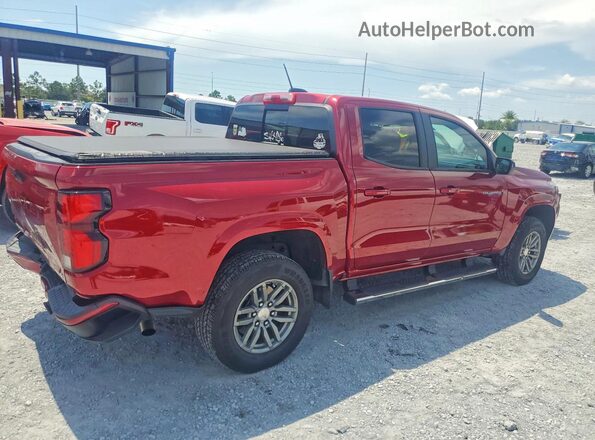 1GCPSCEK8P1268139 2023 CHEVROLET COLORADO Red Rear right