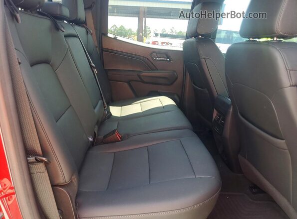 1GCPSCEK8P1268139 2023 CHEVROLET COLORADO Red Rear seats view