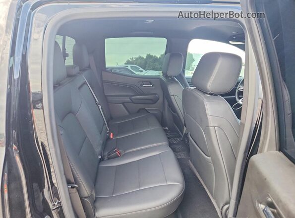 1GCPSCEK8R1141605 2024 CHEVROLET COLORADO Black Հետևի նստատեղերի տեսք