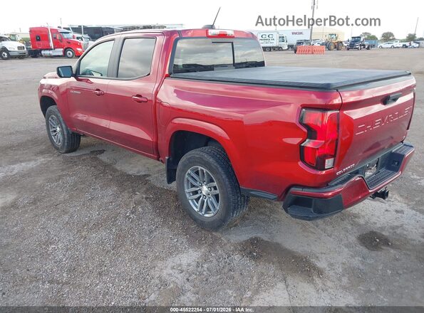 1GCPSCEK8R1153818 2024 CHEVROLET COLORADO Red Trasero izquierdo
