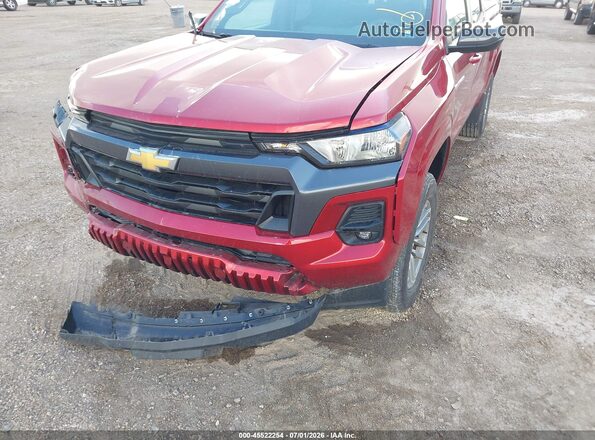 1GCPSCEK8R1153818 2024 CHEVROLET COLORADO Red Vista frontal