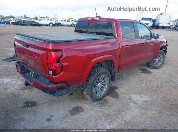 1GCPSCEK8R1153818 2024 CHEVROLET COLORADO Red Trasero derecho