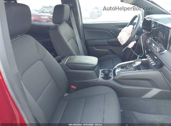 1GCPSCEK8R1153818 2024 CHEVROLET COLORADO Red Vista interior delantera