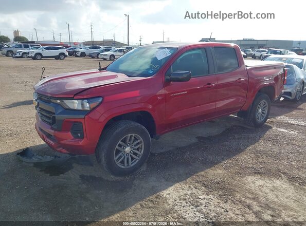 1GCPSCEK8R1153818 2024 CHEVROLET COLORADO Red Vista tres cuartos delantera izquierda