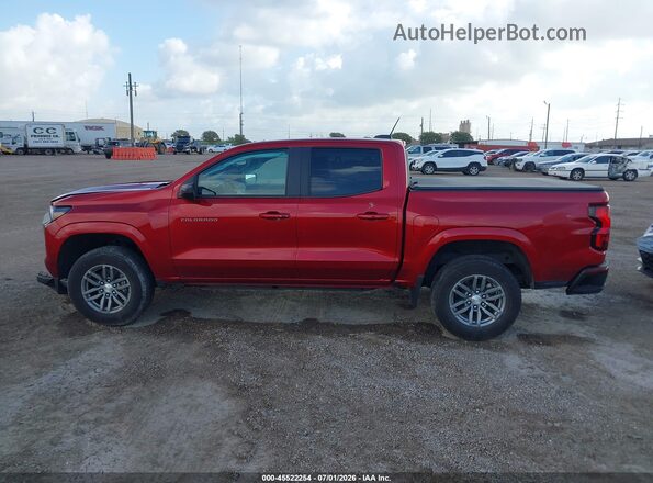 1GCPSCEK8R1153818 2024 CHEVROLET COLORADO Red Vista interior de 360 grados