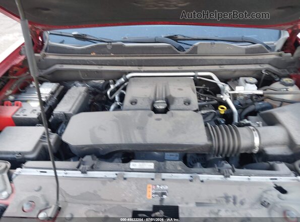 1GCPSCEK8R1153818 2024 CHEVROLET COLORADO Red Vista trasera