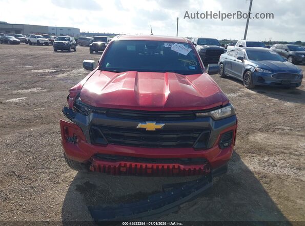 1GCPSCEK8R1153818 2024 CHEVROLET COLORADO Red Vista del cuadro de instrumentos