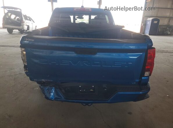 1GCPSCEK8R1181389 2024 CHEVROLET COLORADO Blue უკანა ხედი
