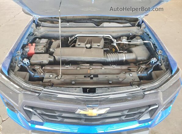 1GCPSCEK8R1181389 2024 CHEVROLET COLORADO Blue უკანა სალონის ხედი