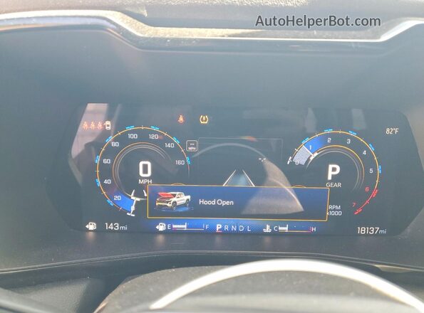 1GCPSCEK8R1248654 2024 CHEVROLET COLORADO White Instrument cluster view