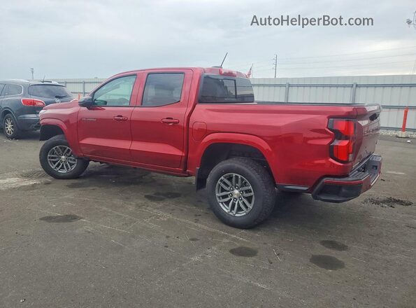 1GCPSCEK8T1225527 2026 CHEVROLET COLORADO Бордовый Задняя левая четверть