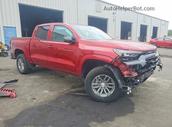 1GCPSCEK8T1225527 2026 CHEVROLET COLORADO Бордовый Передняя правая четверть