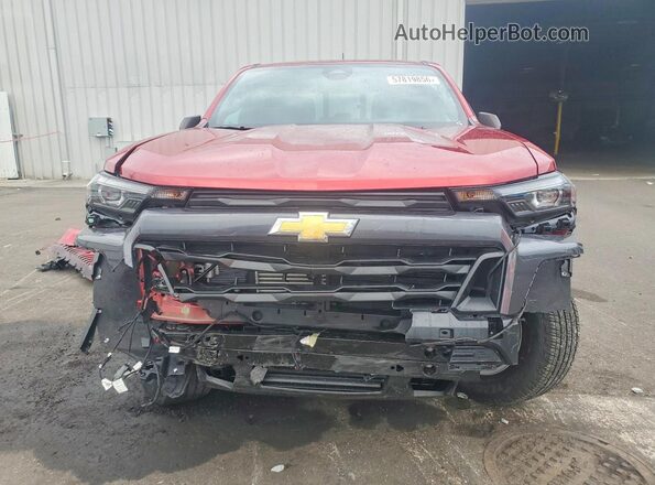 1GCPSCEK8T1225527 2026 CHEVROLET COLORADO Бордовый Вид спереди