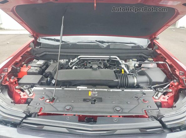 1GCPSCEK8T1225527 2026 CHEVROLET COLORADO Бордовый Вид задней части салона