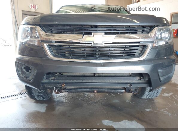 1GCPTBE19H1226191 2017 CHEVROLET COLORADO Gray Դիմացի տեսք