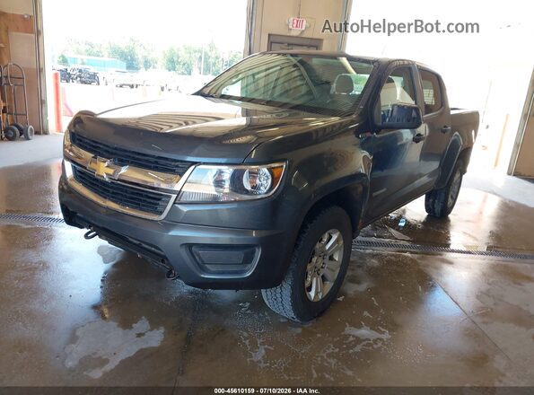 1GCPTBE19H1226191 2017 CHEVROLET COLORADO Gray Առջևի ձախ երեք քառորդ տեսարան