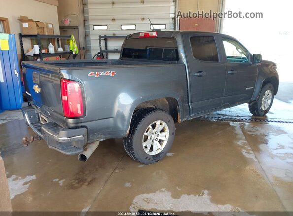 1GCPTBE19H1226191 2017 CHEVROLET COLORADO Gray Հետևի աջ