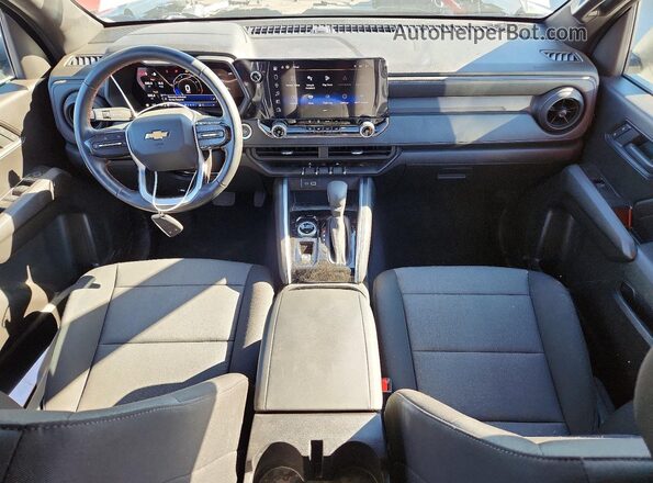 1GCPTBEK0S1139568 2025 CHEVROLET COLORADO White Dashboard view