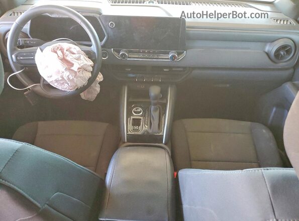 1GCPTBEK2S1213069 2025 CHEVROLET COLORADO White Вид панелі приладів