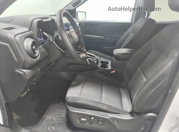 1GCPTBEK5P1132901 2023 CHEVROLET COLORADO Белый Вид салона спереди