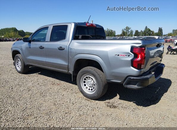 1GCPTBEK5R1110027 2024 CHEVROLET COLORADO Gray Trasero izquierdo