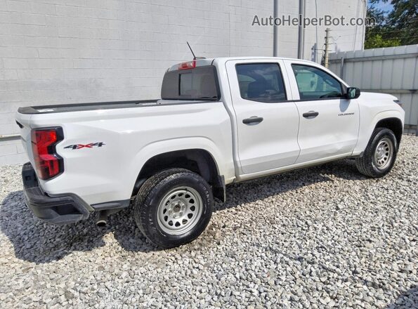 1GCPTBEK7P1132883 2023 CHEVROLET COLORADO White Trasero derecho