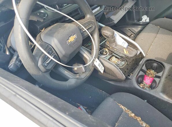 1GCPTBEK8S1114210 2025 CHEVROLET COLORADO White Вид салону спереду