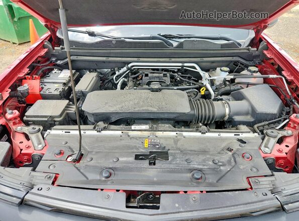 1GCPTBEK8T1117688 2026 CHEVROLET COLORADO Red Rear interior view