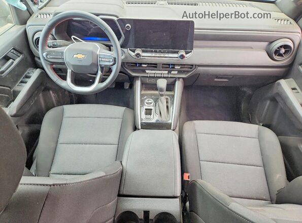 1GCPTBEK9S1137074 2025 CHEVROLET COLORADO White Вид панелі приладів