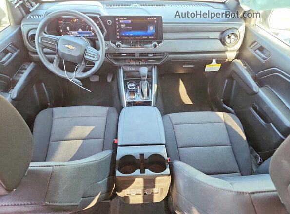 1GCPTBEKXT1179836 2026 CHEVROLET COLORADO Black Առջևի վահանակի տեսք
