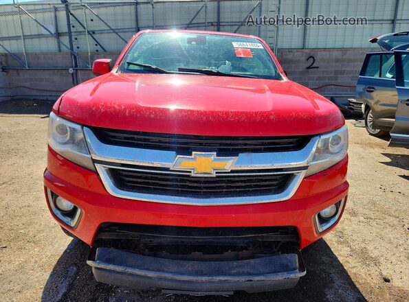 1GCPTCE12L1136816 2020 CHEVROLET COLORADO Red Front view