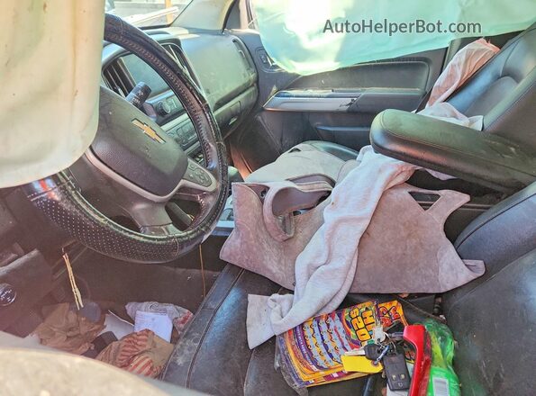 1GCPTCE12L1136816 2020 CHEVROLET COLORADO Red Front interior view