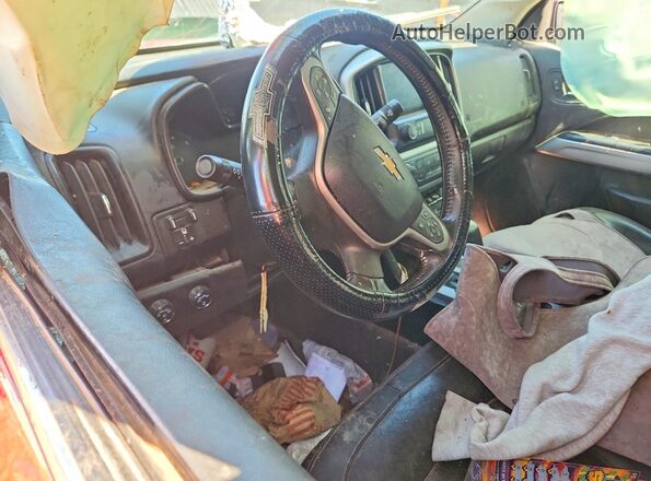 1GCPTCE12L1136816 2020 CHEVROLET COLORADO Red Dashboard view