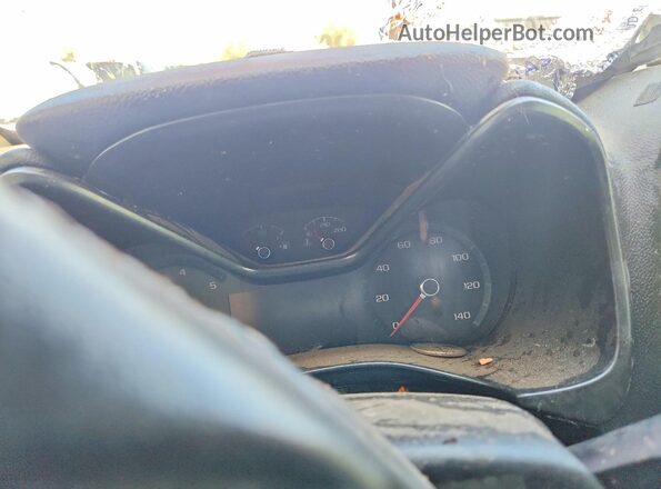 1GCPTCE12L1136816 2020 CHEVROLET COLORADO Red Instrument cluster view