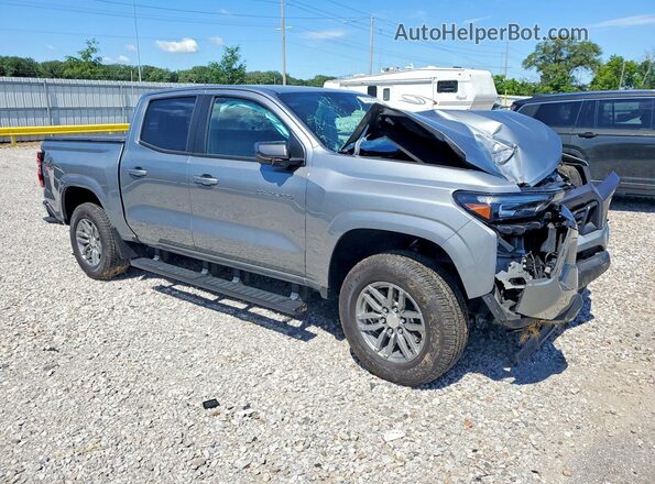 1GCPTCEK1R1311817 2024 CHEVROLET COLORADO Серый Передняя правая четверть