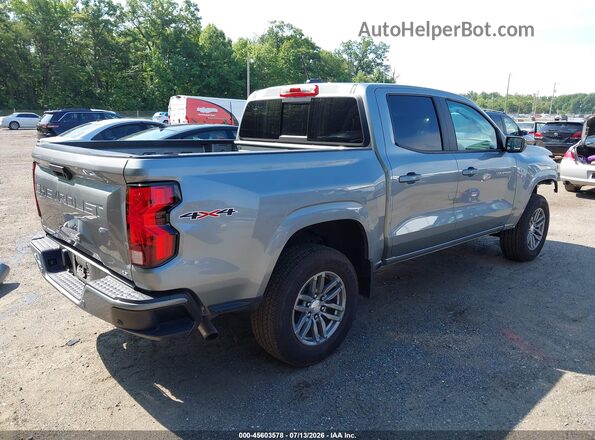 1GCPTCEK2P1133543 2023 CHEVROLET COLORADO Silver Задня права чверть