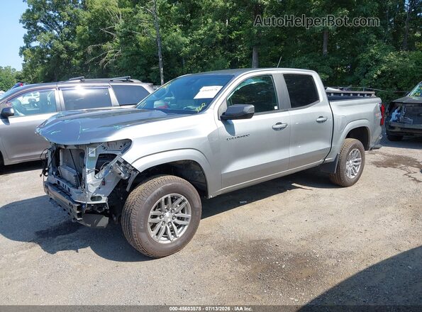 1GCPTCEK2P1133543 2023 CHEVROLET COLORADO Silver Передня ліва чверть