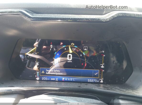 1GCPTCEK2P1133543 2023 CHEVROLET COLORADO Silver Вид задніх сидінь