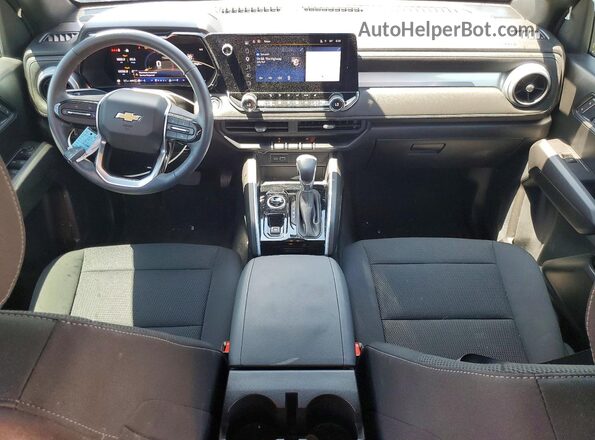 1GCPTCEK2S1130120 2025 CHEVROLET COLORADO Black Dashboard view
