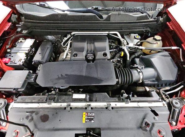 1GCPTCEK5P1184471 2023 CHEVROLET COLORADO Red Սալոնի հետևի տեսք