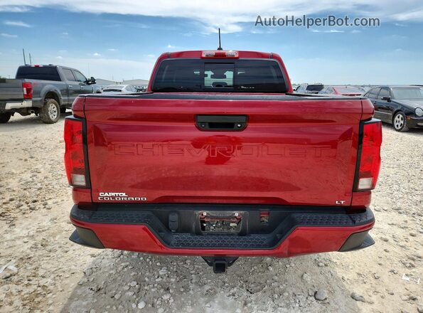 1GCPTCEK5P1199830 2023 CHEVROLET COLORADO Red Widok z tyłu