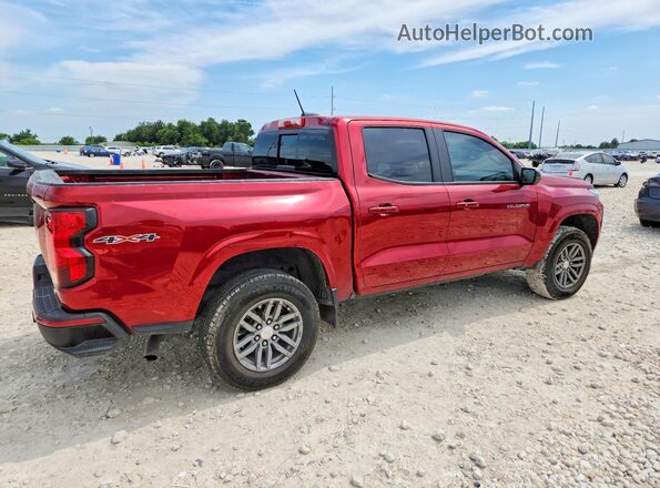 1GCPTCEK5P1199830 2023 CHEVROLET COLORADO Red Tył prawy