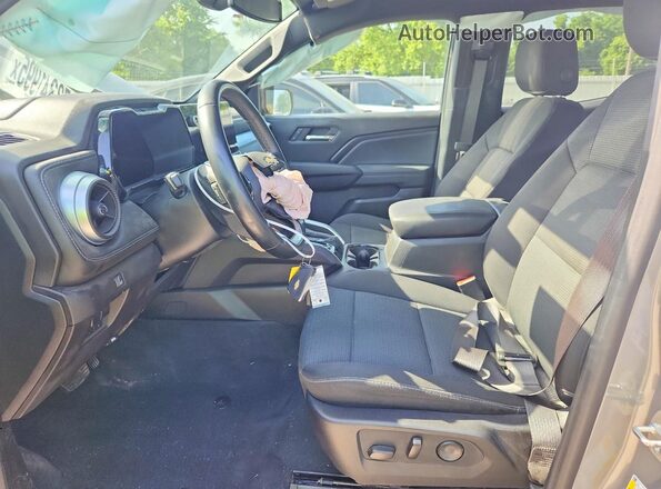 1GCPTCEK5R1318429 2024 CHEVROLET COLORADO Gray Front interior view