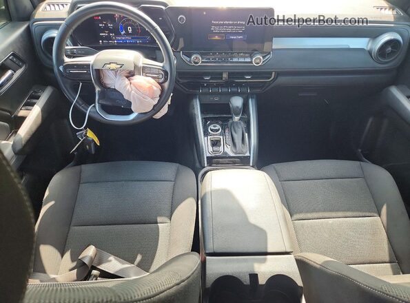 1GCPTCEK5R1318429 2024 CHEVROLET COLORADO Gray Dashboard view