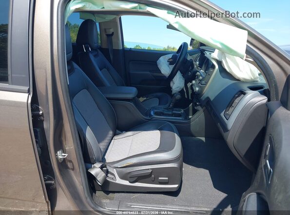 1GCPTDE15G1212136 2016 CHEVROLET COLORADO Pewter Вид салона спереди