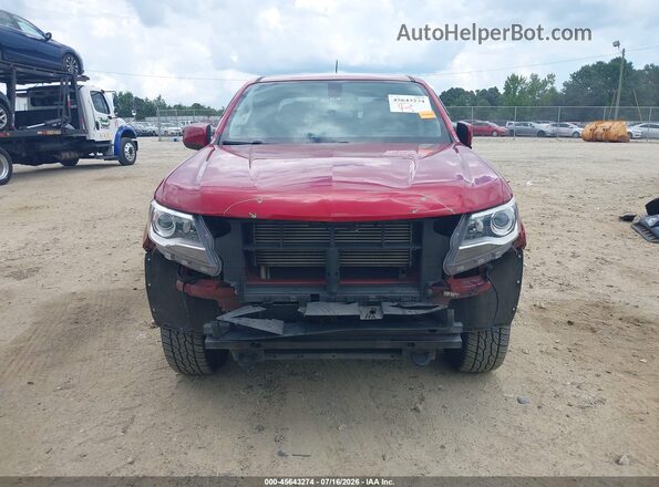 1GCPTDE19G1354599 2016 CHEVROLET COLORADO Бордовый Вид спереди