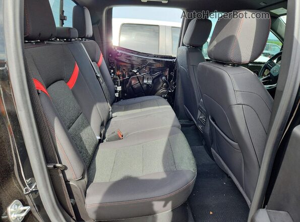 1GCPTDEK0R1302967 2024 CHEVROLET COLORADO Black უკანა სავარძლების ხედი