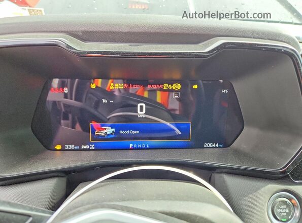 1GCPTDEK0R1302967 2024 CHEVROLET COLORADO Black ხელსაწყოთა პანელის ხედი